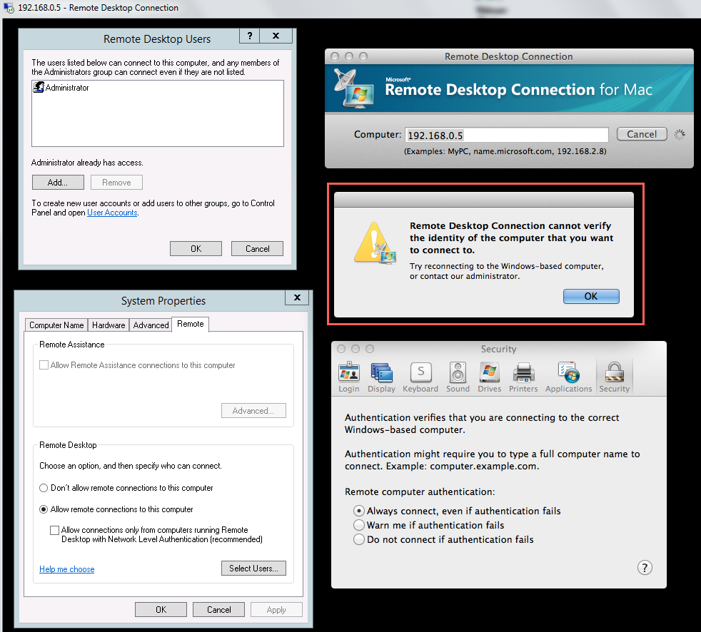 windows server 2012 remote desktop for mac