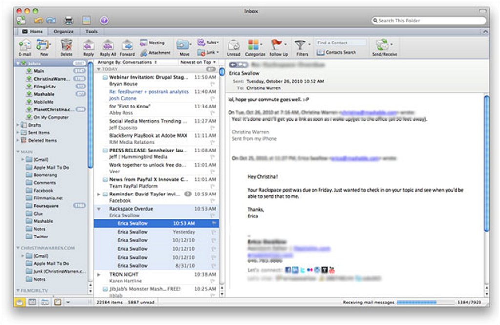 outlook for mac sending spam